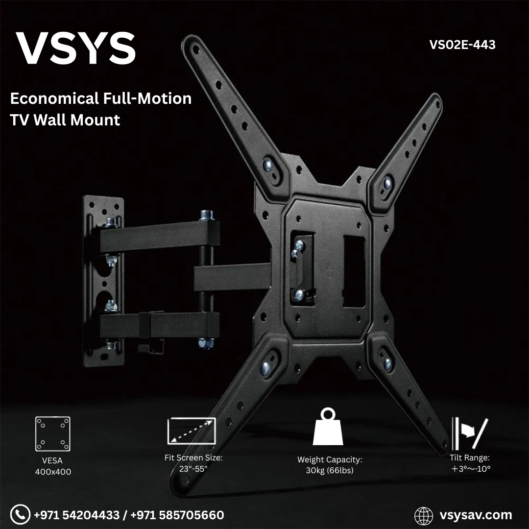 Full-Motion TV Wall Mount